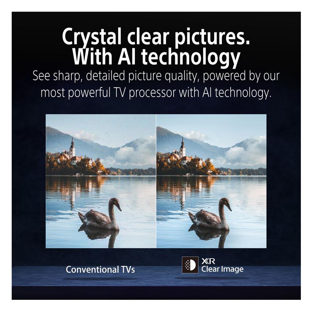 ทีวีมินิแอลอีดี 55 นิ้ว SONY (4K, MINI LED (QLED), GOOGLE TV) BRAVIA 5 K-55XR50