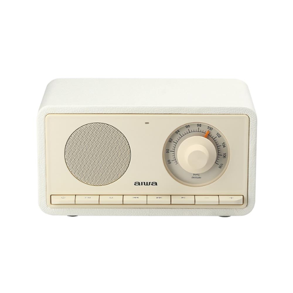 ลำโพงบลูทูธพร้อมวิทยุ AIWA AW-R5 สีขาว