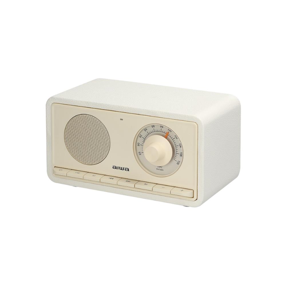 ลำโพงบลูทูธพร้อมวิทยุ AIWA AW-R5 สีขาว