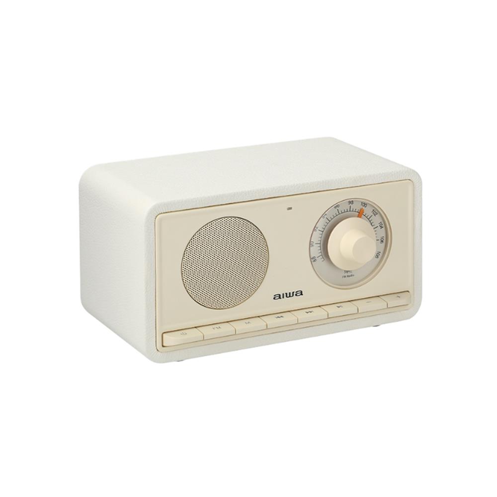 ลำโพงบลูทูธพร้อมวิทยุ AIWA AW-R5 สีขาว