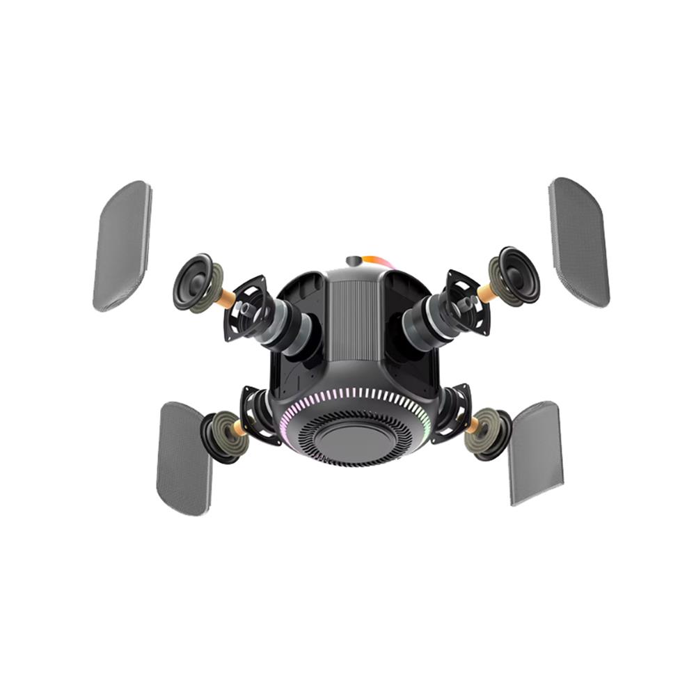 ลำโพงบลูทูธพกพา AIWA AW-S3601 สีดำ