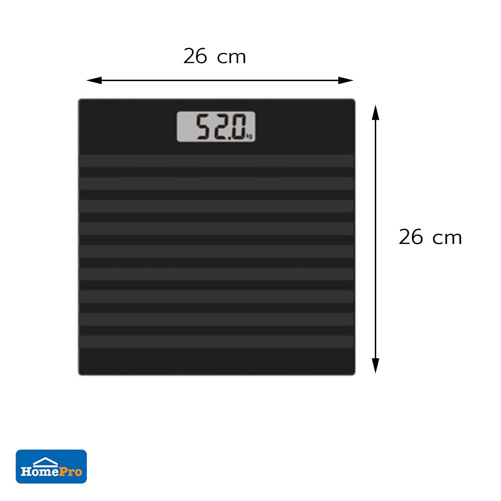 เครื่องชั่งน้ำหนัก NIKITO BG263 สีดำ