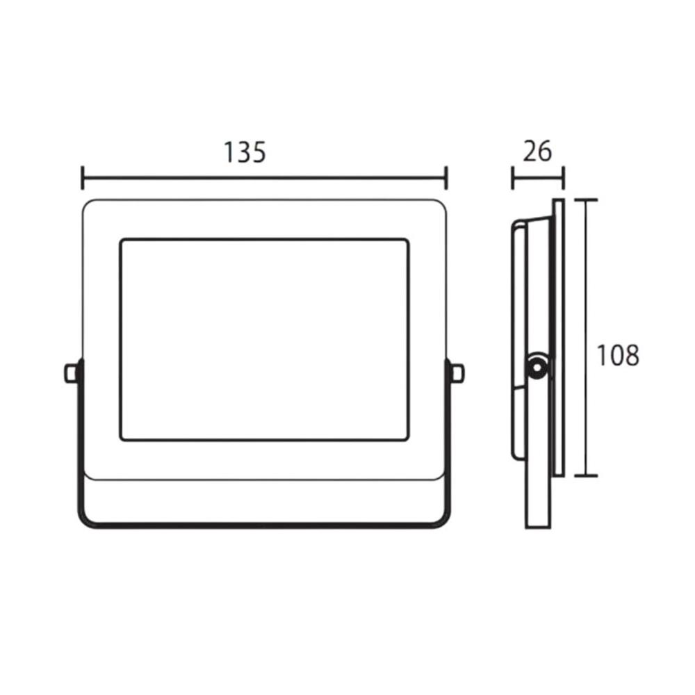 สปอตไลท์ภายนอก LED SYLVANIA VISION3 30 วัตต์ DAYLIGHT