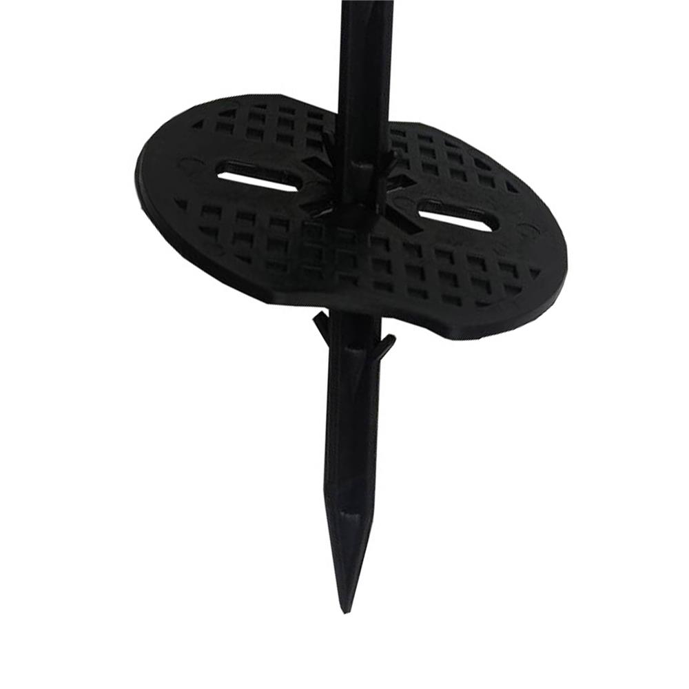 หมุดยึดพลาคลุมดิน 6 นิ้ว พร้อมแป้น SPRING (แพ็ก 20 ชิ้น)