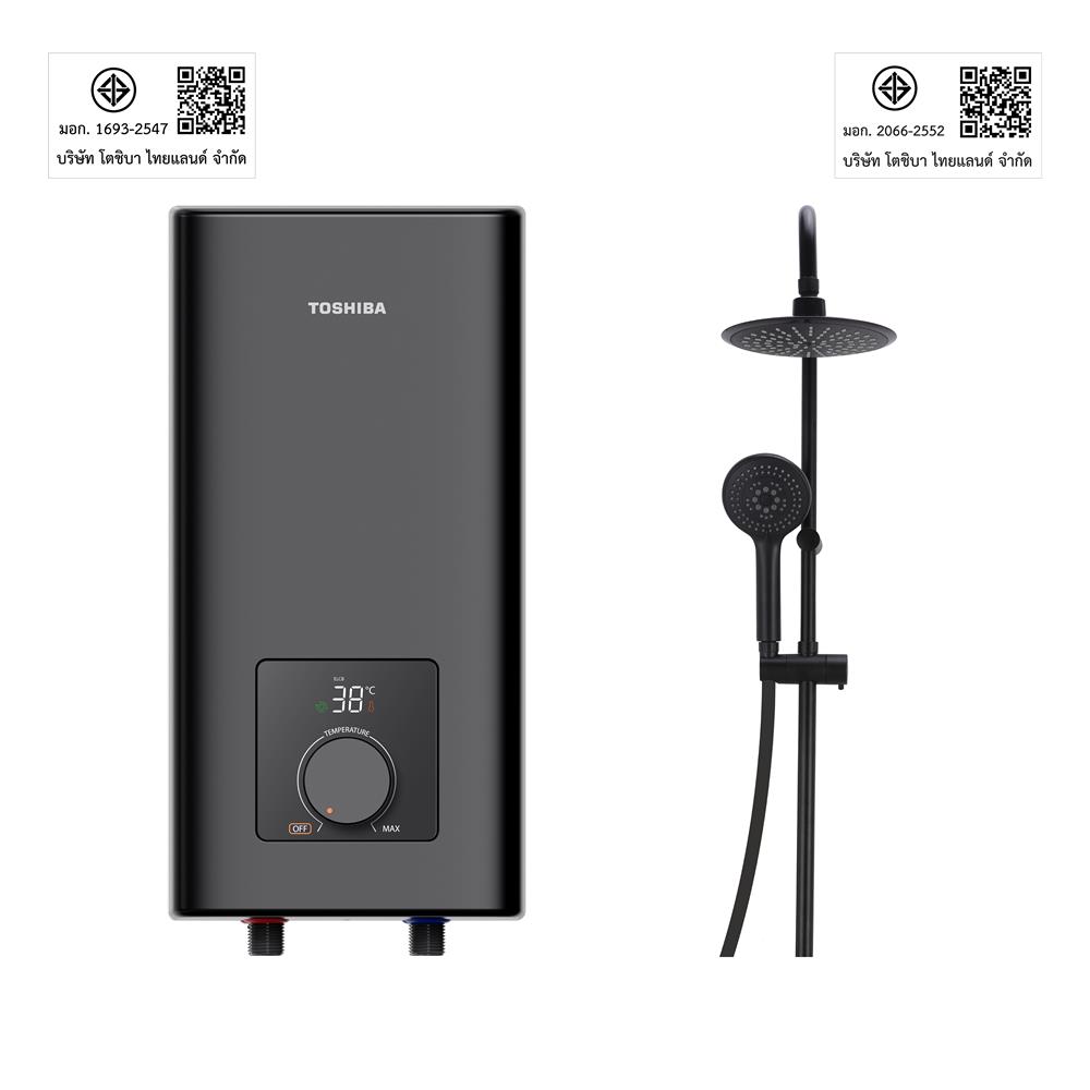 เครื่องทำน้ำอุ่น TOSHIBA TWH-60EFNTH(K) 6000 วัตต์