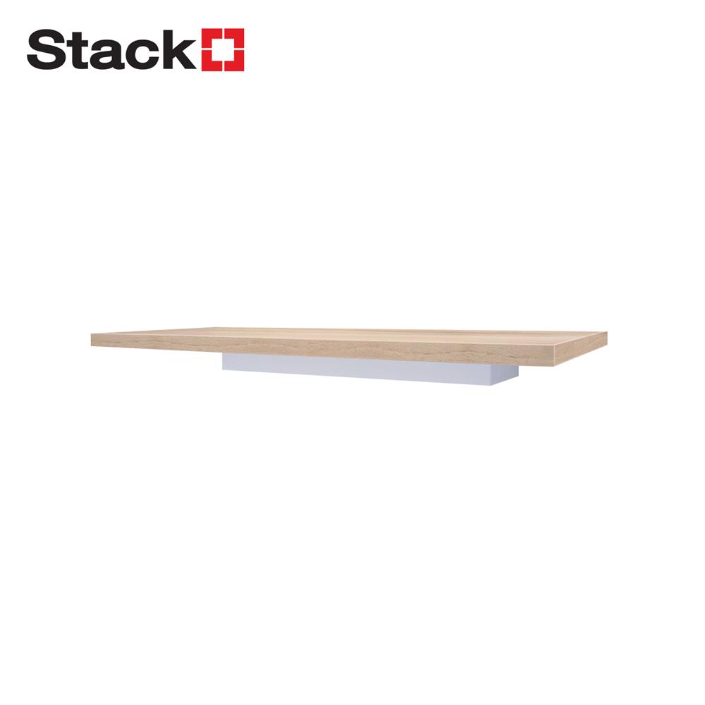 ชั้นติดผนัง STACKO EZY 60x20x5.6 ซม. สีไลท์โรมา