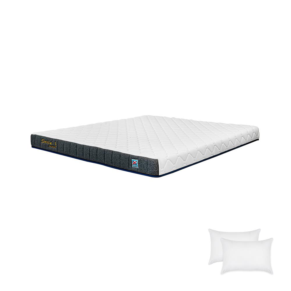ที่นอน 5 ฟุต PICASSO SMILE S 6 นิ้ว (พร้อมหมอนหนุน 2 ใบ)