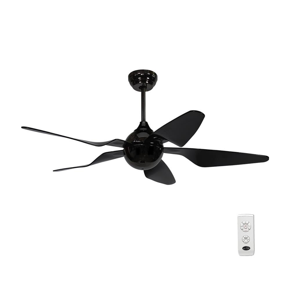 พัดลมไม่มีโคมไฟ CARINI CASPER-AC01 48 นิ้ว สีดำ