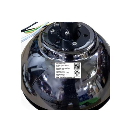 พัดลมไม่มีโคมไฟ CARINI CASPER-AC01 48 นิ้ว สีดำ_4