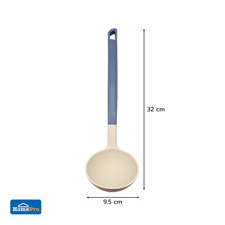 กระบวยซิลิโคน KECH HZX-GN004 สีคราม/ครีม_3