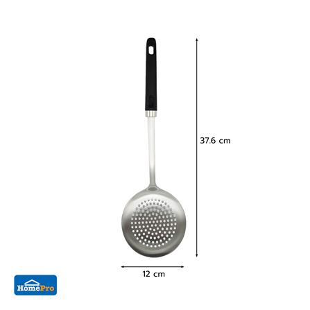 กระบวยมีรูสเตนเลส KECH WSD-0992 สีดำ/สเตนเลส_3