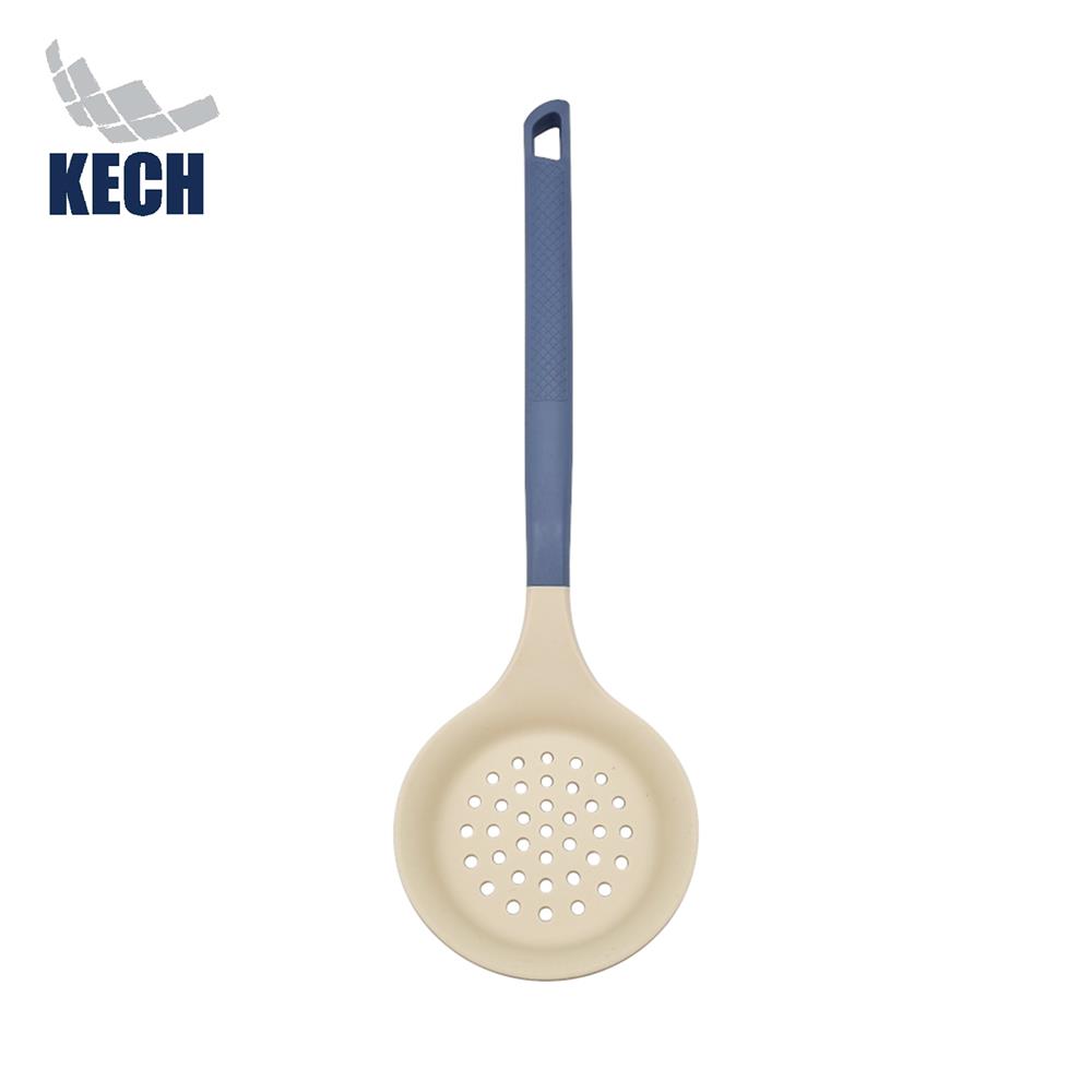 กระบวยมีรูซิลิโคน KECH HZX-GN004 สีคราม/ครีม