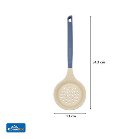 กระบวยมีรูซิลิโคน KECH HZX-GN004 สีคราม/ครีม_3