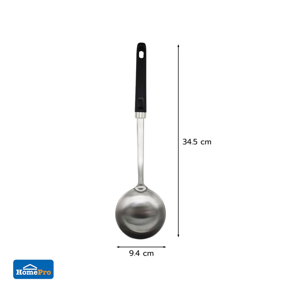 กระบวยสเตนเลส KECH WSD-0992 สีดำ/สเตนเลส