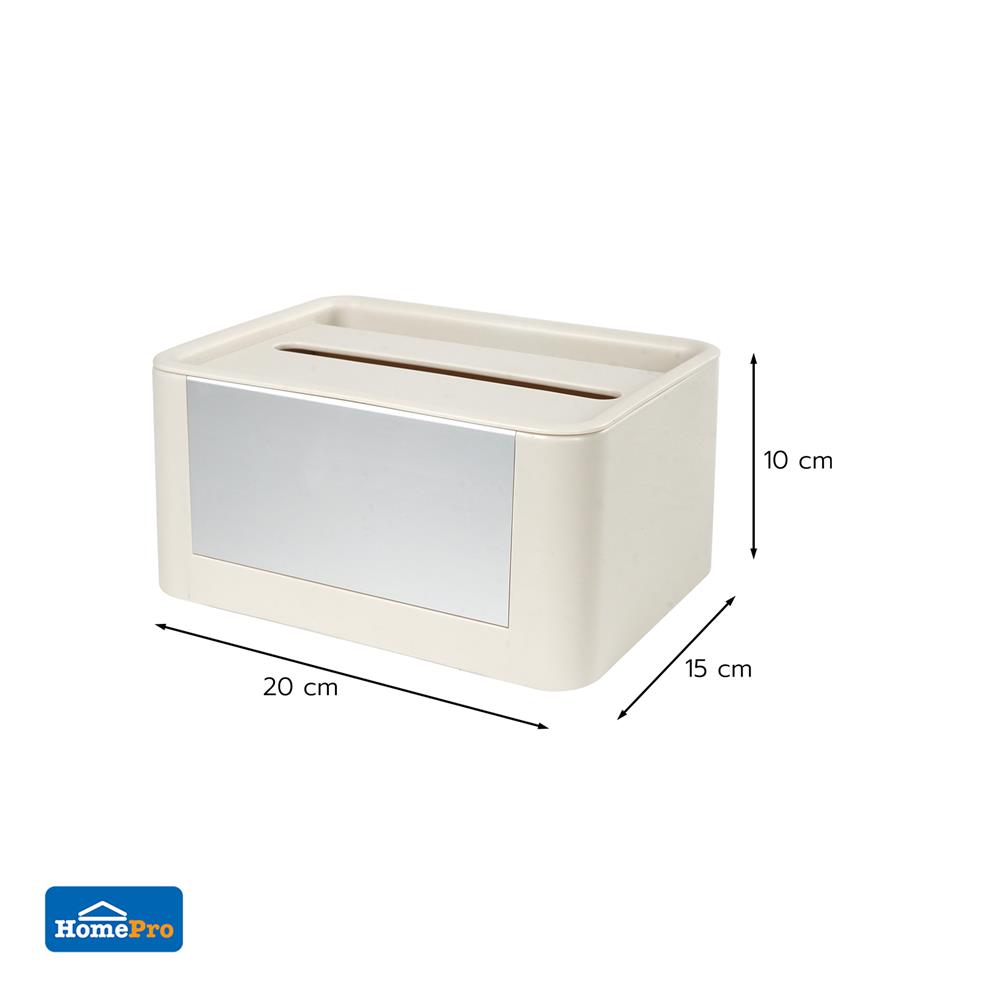 กล่องทิชชู่แผ่น KECH SILBERY SIZE S