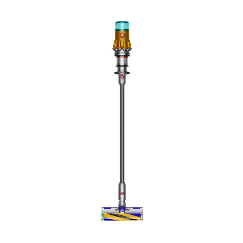 เครื่องดูดฝุ่นแบบด้าม DYSON SET SV46 V12 DETECT SLIM ABSOLUTE + FLOOR DOK สี YELLOW/IRON/NICKEL
