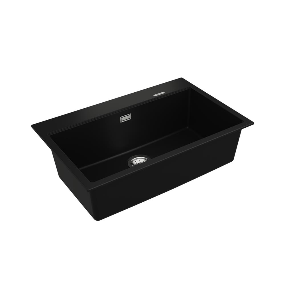 ซิงค์ฝัง 1 หลุม TEKA LOTUS 80 L-TG 1B สีดำ