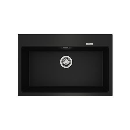 ซิงค์ฝัง 1 หลุม TEKA LOTUS 80 L-TG 1B สีดำ_0