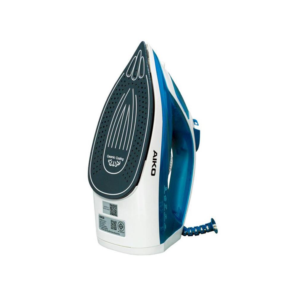 เตารีดไอน้ำ AIKO AK-007A-BWH สีฟ้า/ขาว