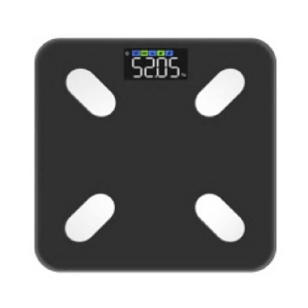 เครื่องชั่งน้ำหนักวัดมวลกาย NIKITO FG2431WB สีดำ