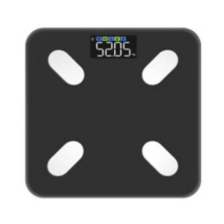 เครื่องชั่งน้ำหนักวัดมวลกาย NIKITO FG2431WB สีดำ_0