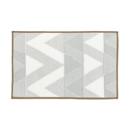พรม HOME LIVING STYLE ZIGZAG 45x70 ซม. สีน้ำตาล_4