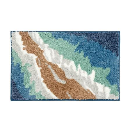 พรม HOME LIVING STYLE AQUA 45x70 ซม. สีน้ำเงิน_0