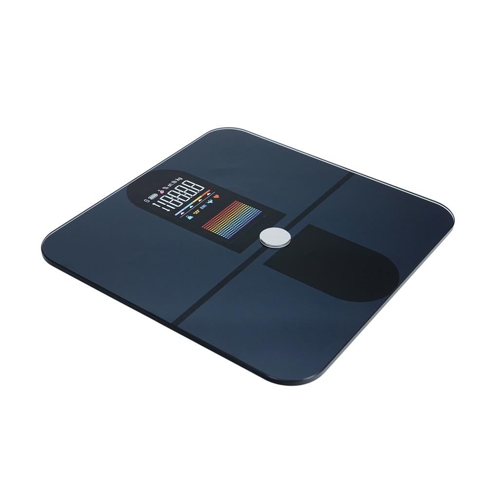 เครื่องชั่งน้ำหนักวัดมวลกาย NIKITO FI2319LB-C สีดำ