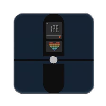 เครื่องชั่งน้ำหนักวัดมวลกาย NIKITO FI2319LB-C สีดำ_0