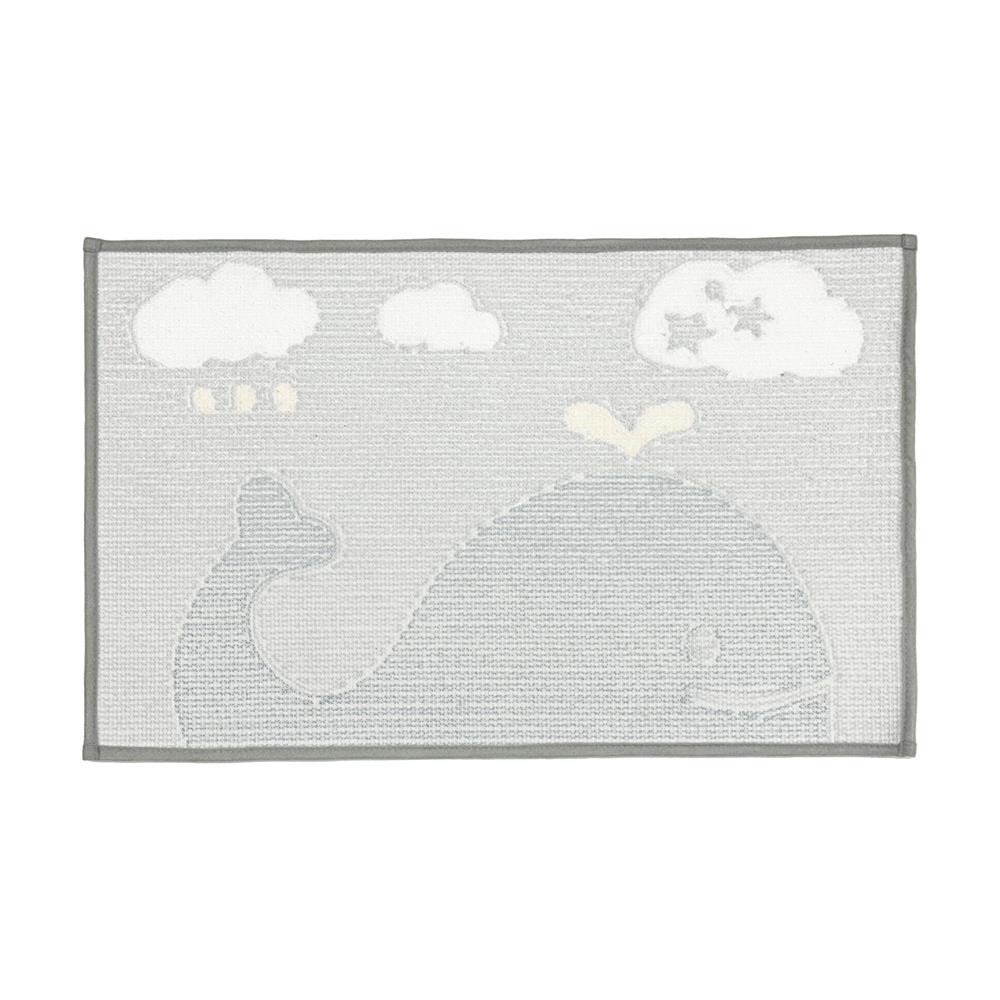 พรม HOME LIVING STYLE WHALE 45x70 ซม. สีเทา