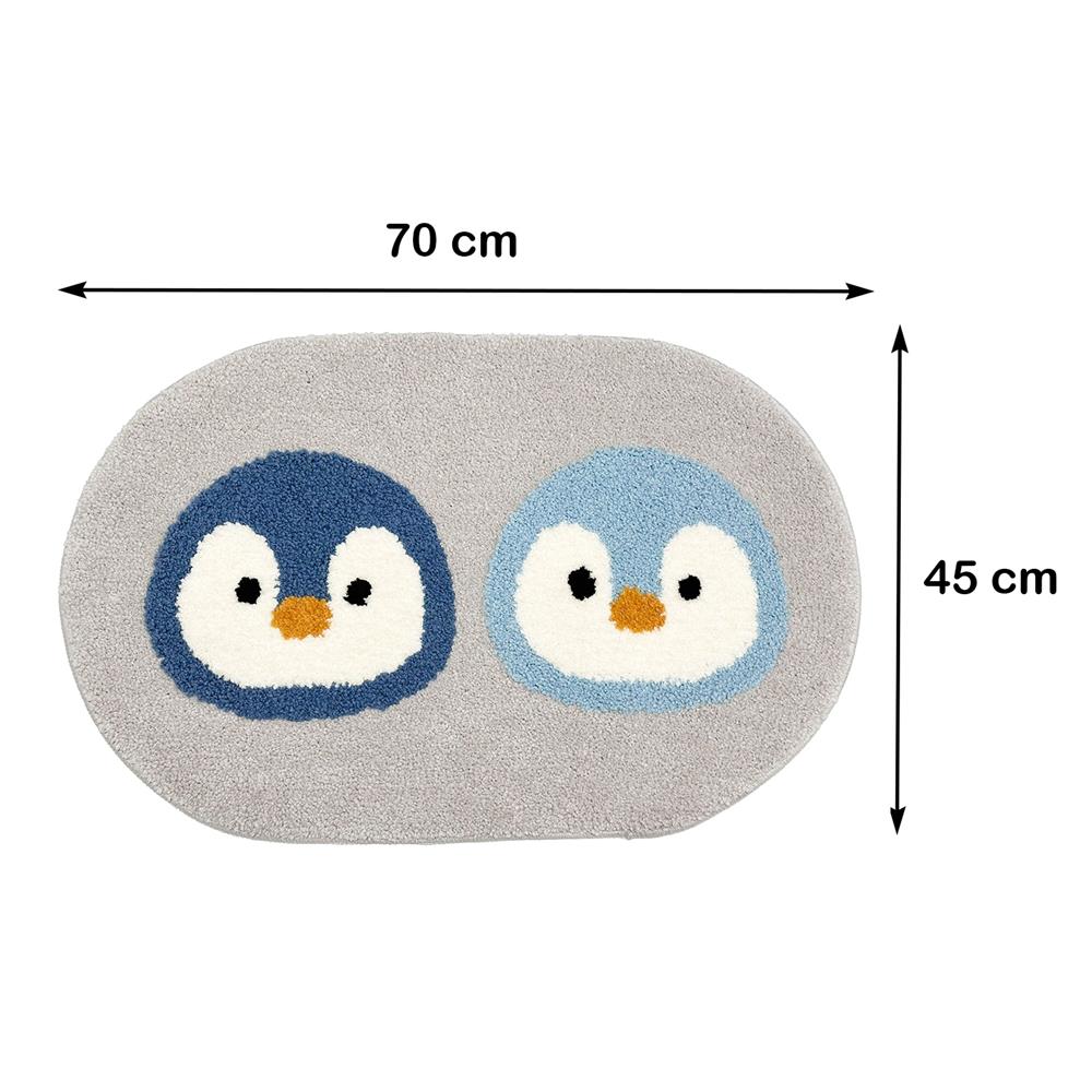 พรม SNAZZ LITTLE-P 45x70 ซม. สีเทา