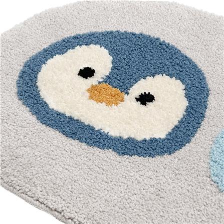 พรม SNAZZ LITTLE-P 45x70 ซม. สีเทา_2