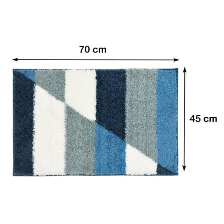 พรม HOME LIVING STYLE DITTO 45x70 ซม. สีน้ำเงิน_8