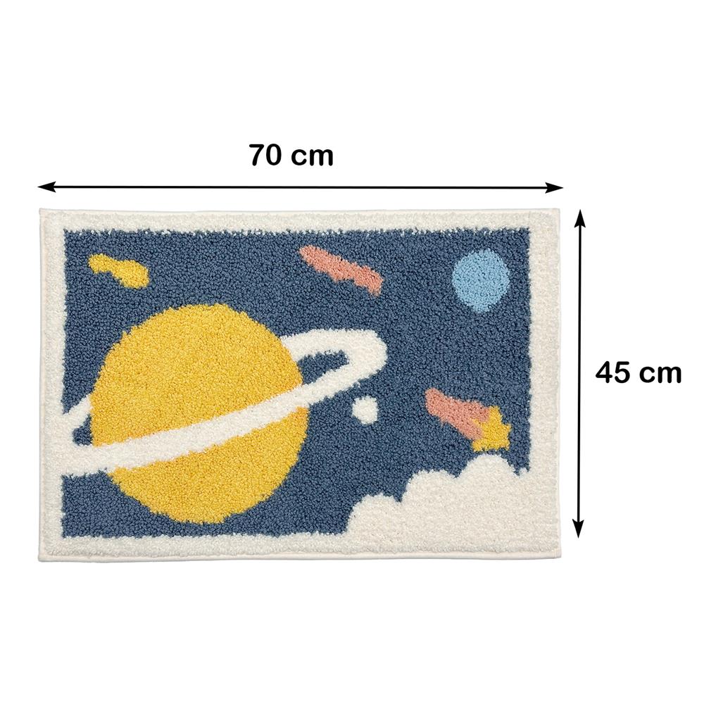 พรม HOME LIVING STYLE SATURN 45x70 ซม. สีน้ำเงิน