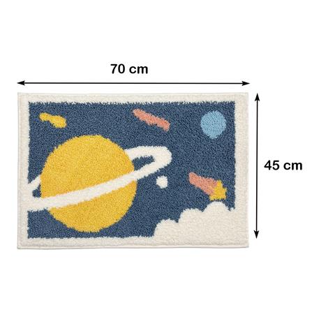 พรม HOME LIVING STYLE SATURN 45x70 ซม. สีน้ำเงิน_8