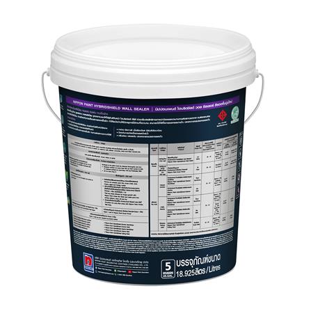 สีรองพื้นปูนใหม่ NIPPON PAINT HYBRIDSHIELD WALL SEALER 5 แกลลอน_1