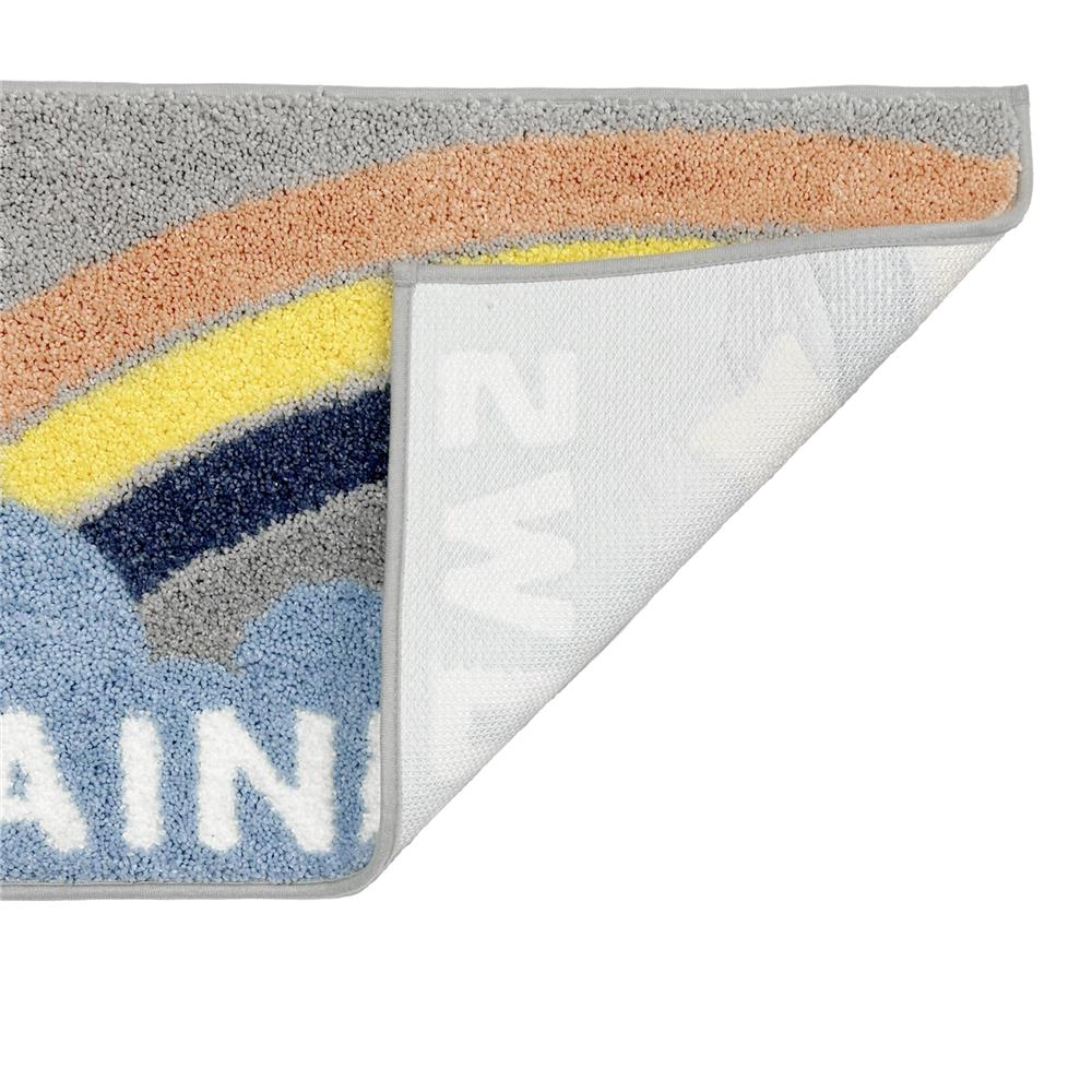 พรม HOME LIVING STYLE RAINBOWS 45x70 ซม. สีเทา