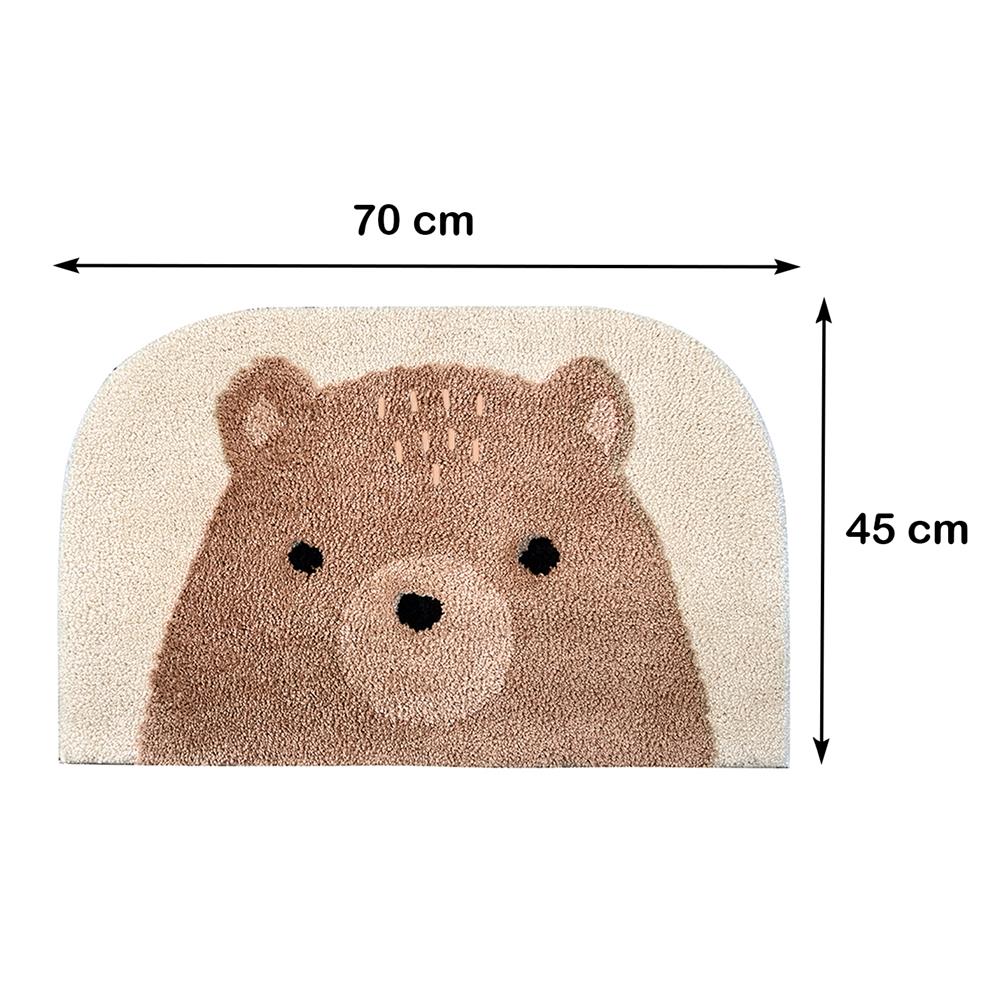 พรม SNAZZ LITTLE-B 45x70 ซม. สีน้ำตาล