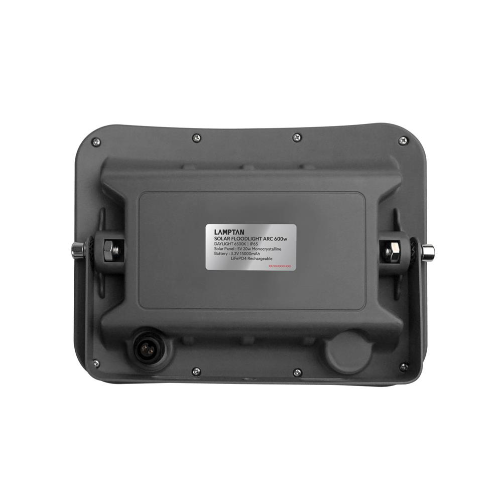 สปอตไลท์ SOLAR LAMPTAN ARC 600 วัตต์ DAYLIGHT สีเทา/ดำ