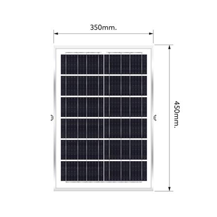 สปอตไลท์ SOLAR LAMPTAN ARC 600 วัตต์ DAYLIGHT สีเทา/ดำ_8