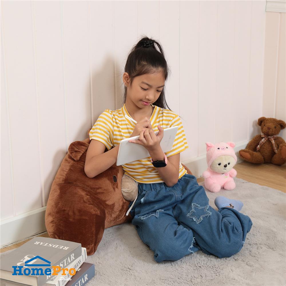 เบาะรองหลัง SNAZZ LITTLE-B 13X29 นิ้ว สีน้ำตาล