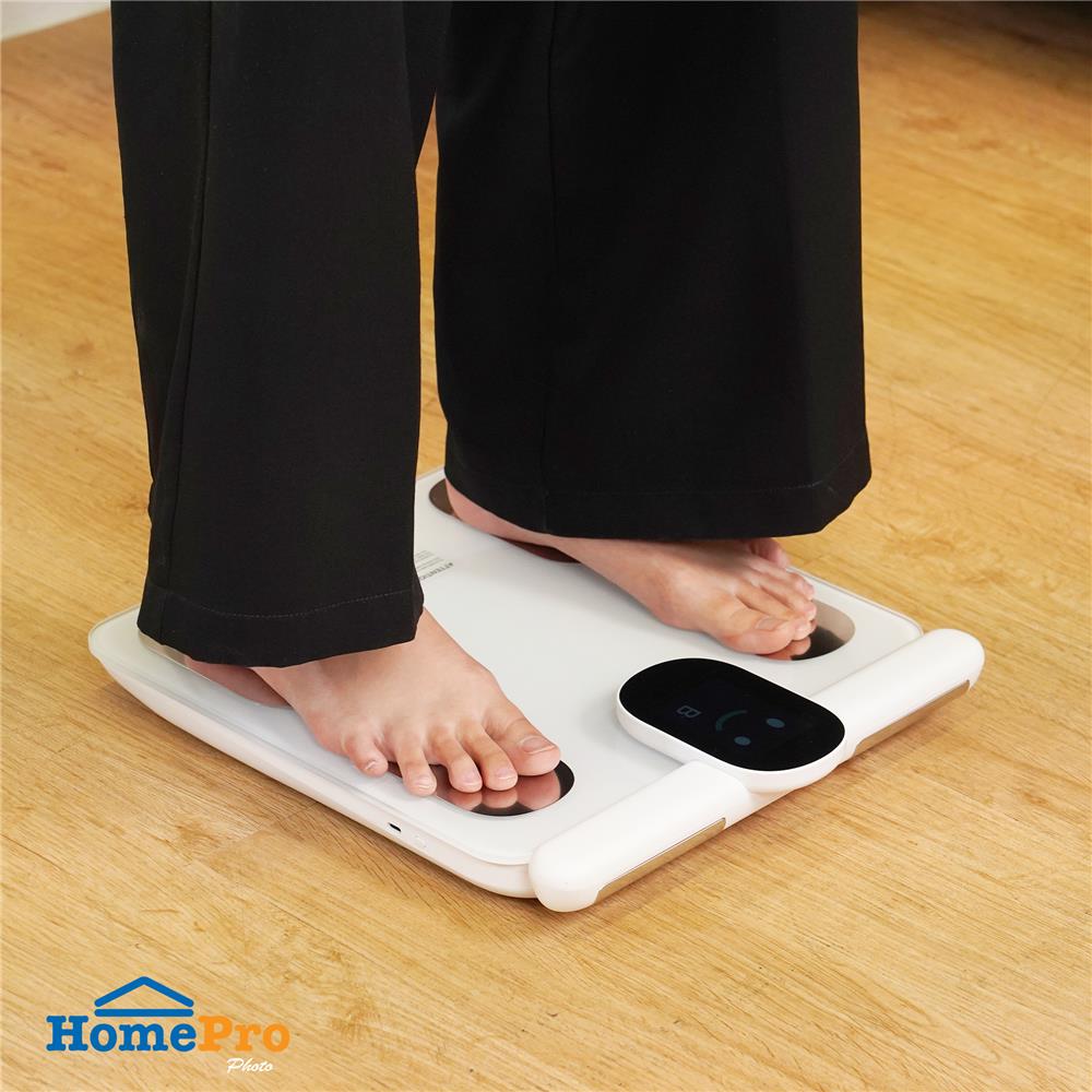 เครื่องชั่งน้ำหนักวัดมวลกาย NIKITO FG2305ULB สีขาว