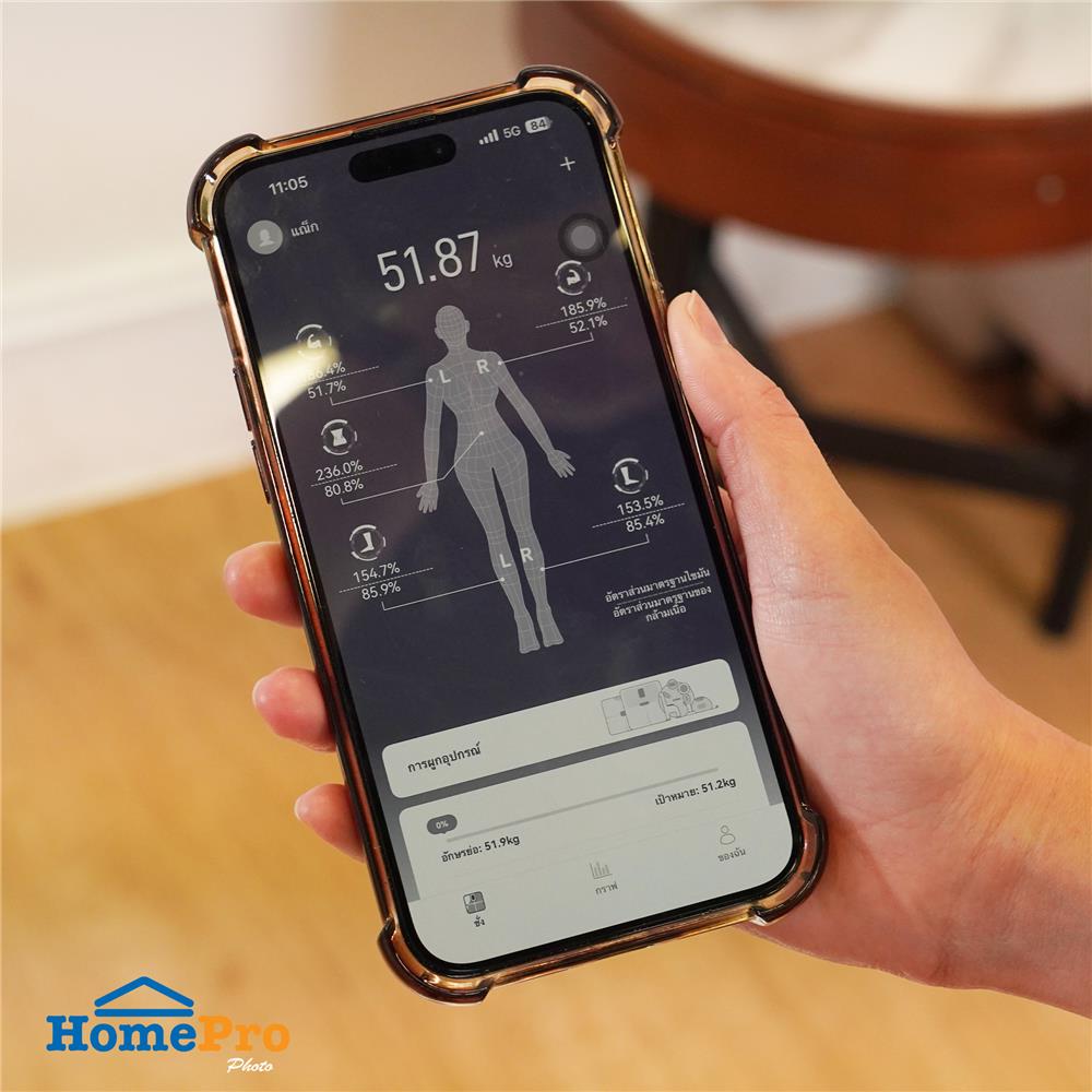 เครื่องชั่งน้ำหนักวัดมวลกาย NIKITO FG2305ULB สีขาว