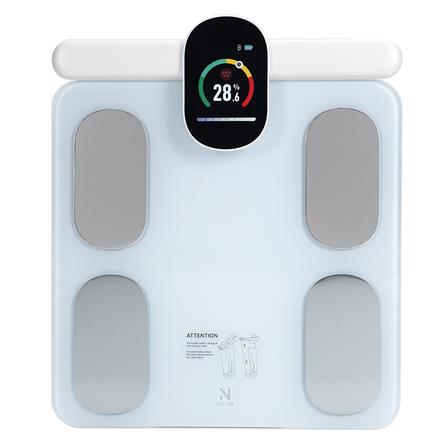 เครื่องชั่งน้ำหนักวัดมวลกาย NIKITO FG2305ULB สีขาว_0