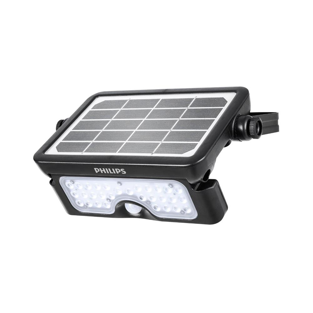 ไฟผนังภายนอก SOLAR PHILIPS BVS010 50 วัตต์ DAYLIGHT สีดำ