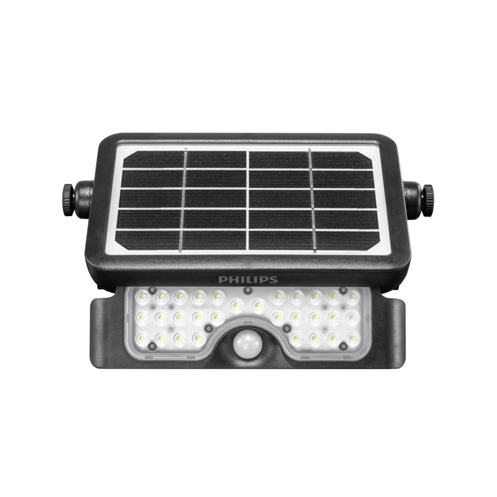 ไฟผนังภายนอก SOLAR PHILIPS BVS010 50 วัตต์ DAYLIGHT สีดำ