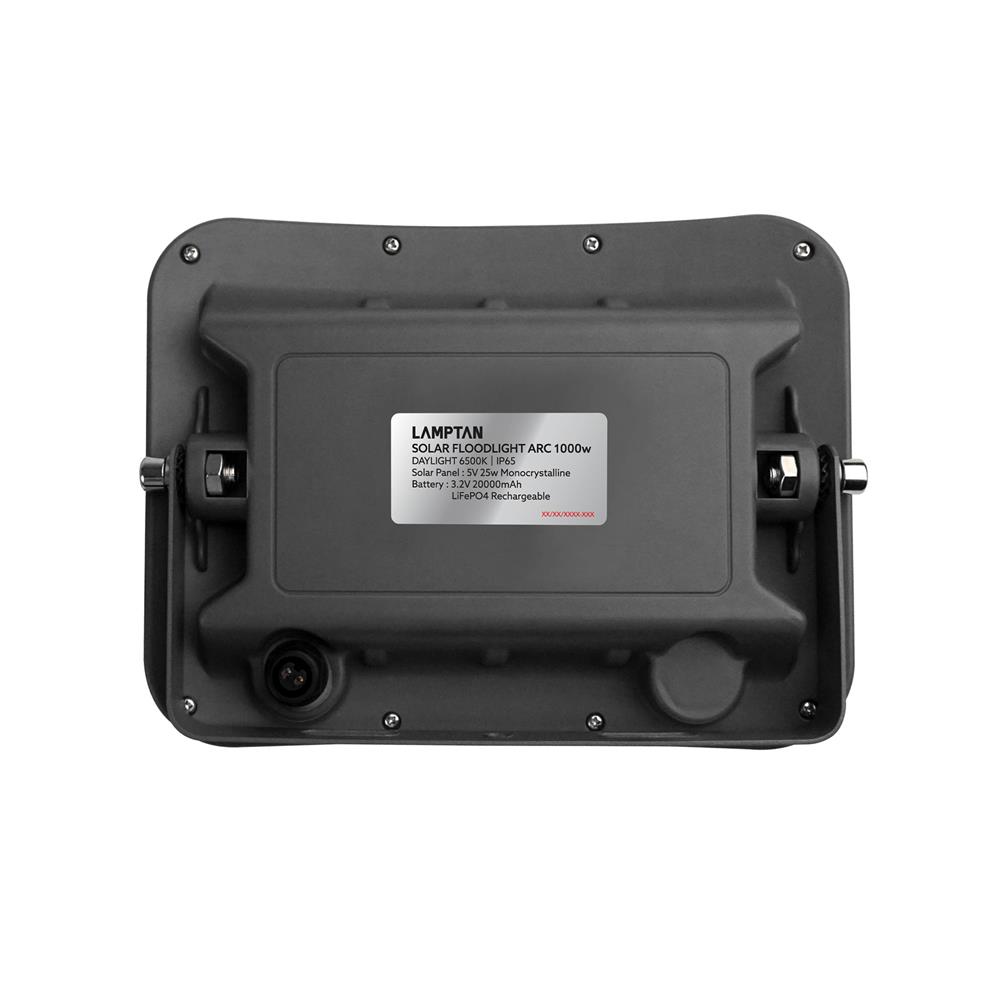 สปอตไลท์ SOLAR LAMPTAN ARC 1000 วัตต์ DAYLIGHT สีเทา/ดำ
