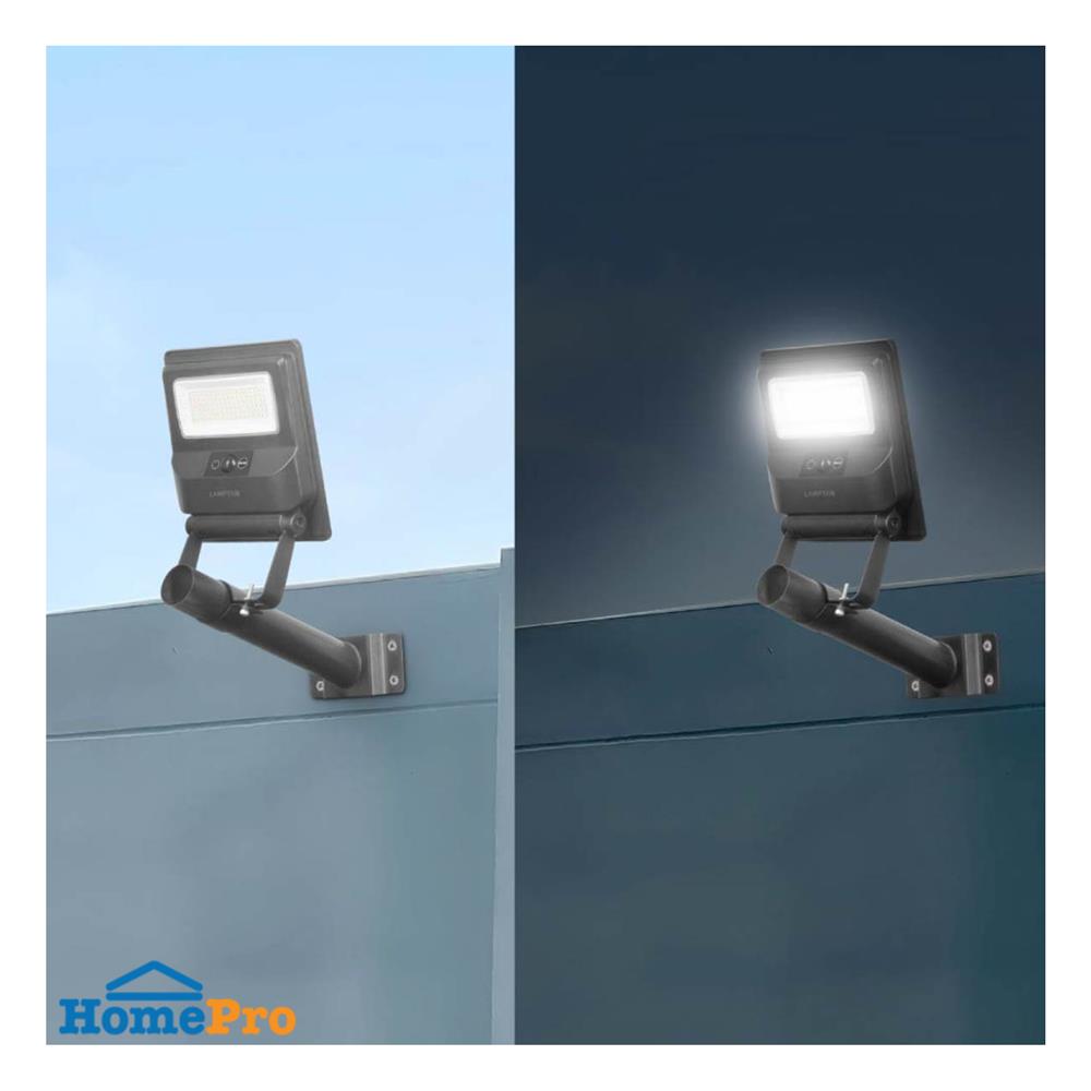 ไฟถนน SOLAR LAMPTAN DIVERSE 100 วัตต์ DAYLIGHT สีดำ