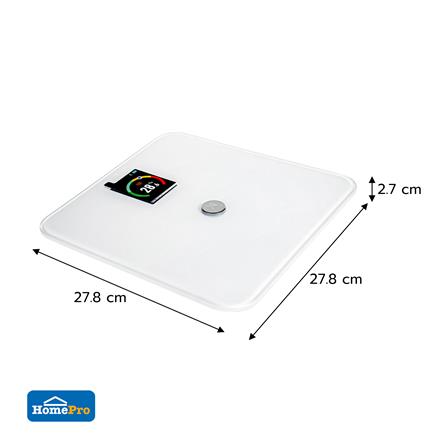 เครื่องชั่งน้ำหนักวัดมวลกาย NIKITO FI2019LB-G สีขาว_6
