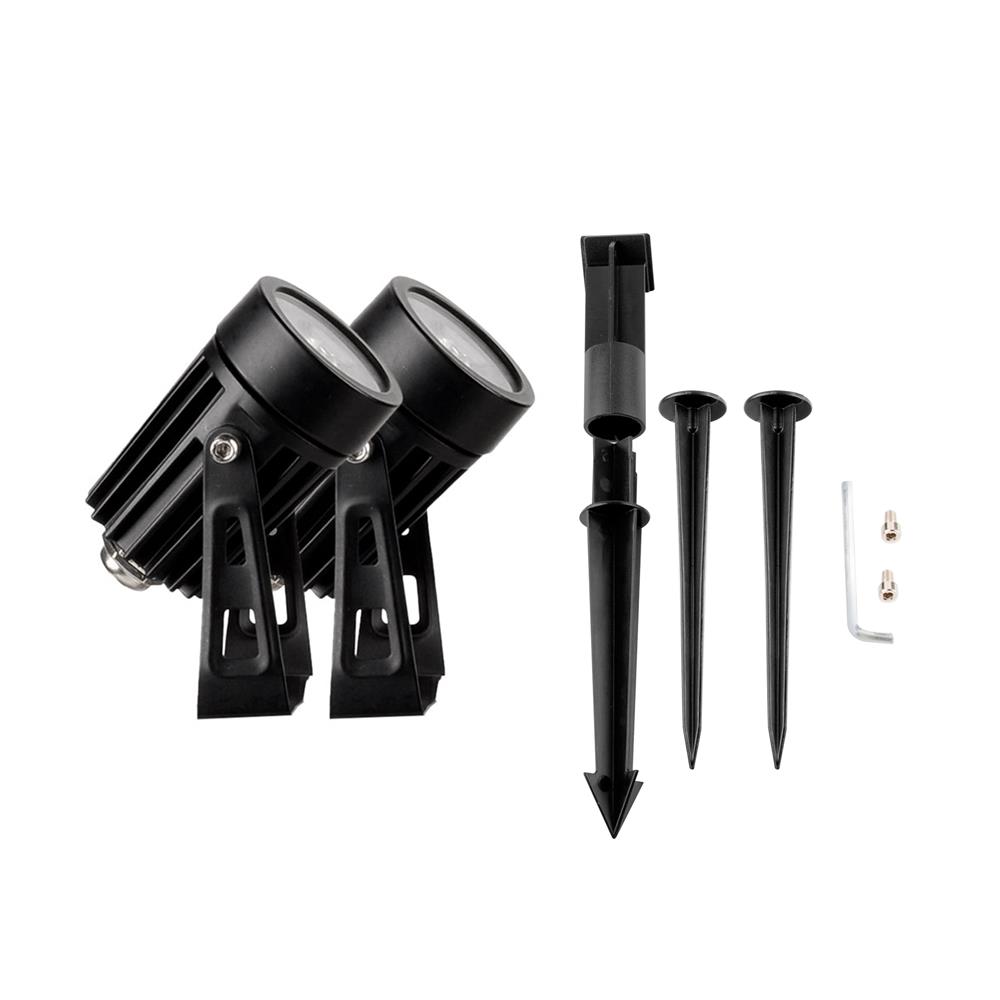 ไฟจัดสวน SOLAR BEC LIZARD 20 วัตต์ WARM WHITE สีดำ